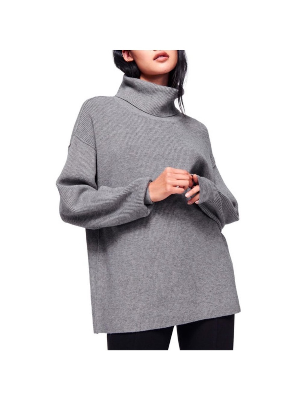 Free People Softly structured tunic Sweater
